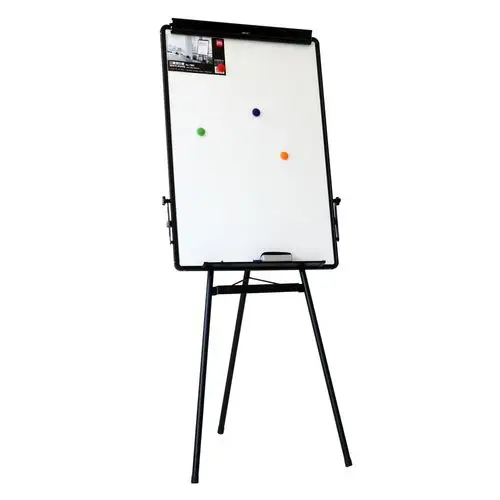 【免费开增票】得力7892 挂纸 三角架白板 办公室白板 挂式写字板