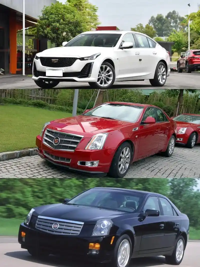 今日车型之凯迪拉克ct5.第一代cts04年进入中国,钻石切 - 抖音