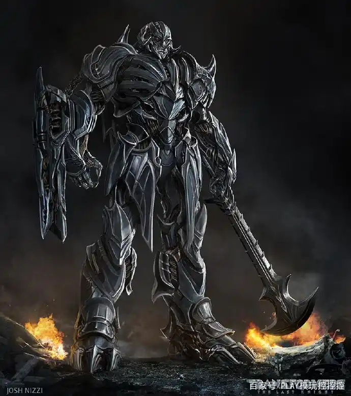 《变形金刚5》电影威震天龙形概念设计