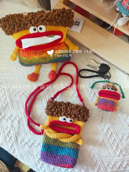 香肠嘴手机包钥匙包图解指路