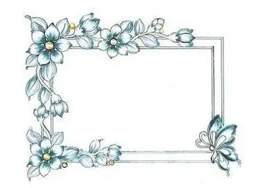 国庆节主题 手抄报边框内容 花边图案范例