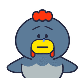囧囧鸡gif可爱gif生病gif流鼻涕gif