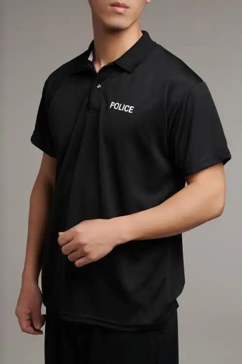 警用速干翻领t恤衫