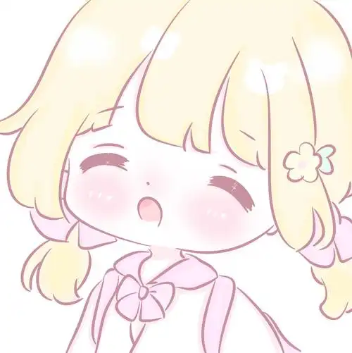 软萌可爱动漫女生无水印头像图片