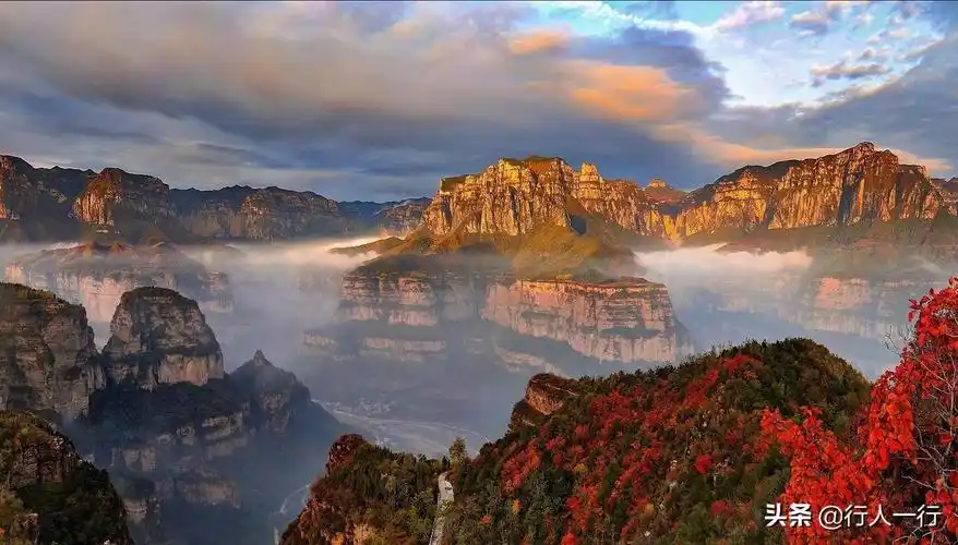 河南旅游攻略必去十大景点(河南的秋天,这10大景区一定要去看看,每一