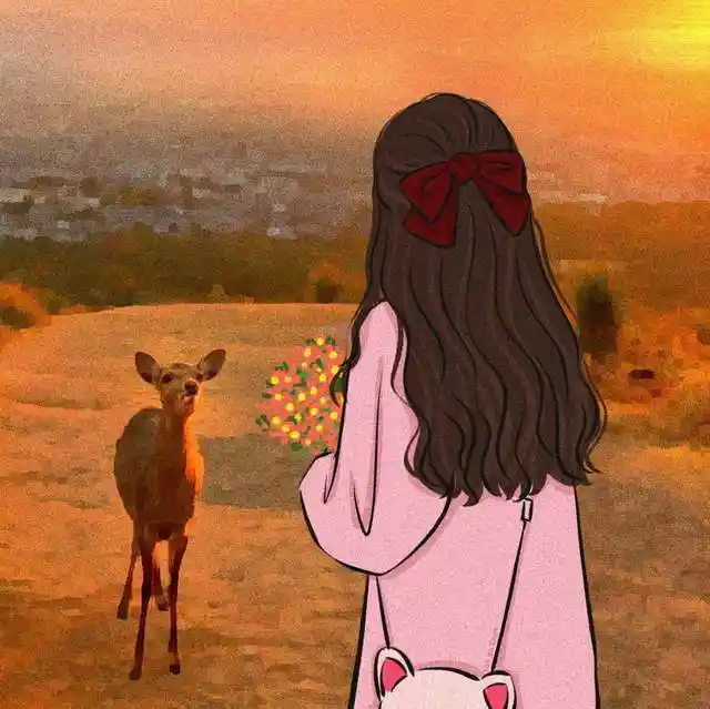 分享一些最近超火超美的手绘头像,好看爆了