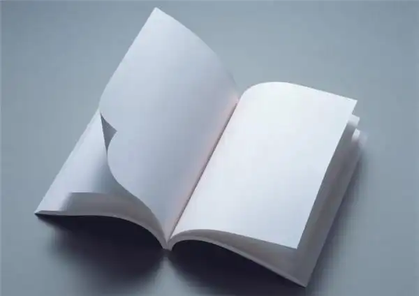 空白翻页书本图片