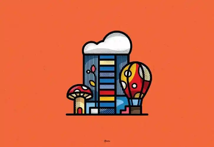 色彩丰富的个性矢量插画作品欣赏_风格