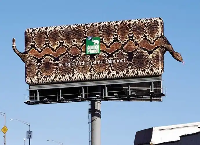 一组非常聪明的广告牌设计好的创意一定能让人驻足观看