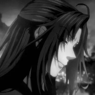 黑白背景图魔道祖师