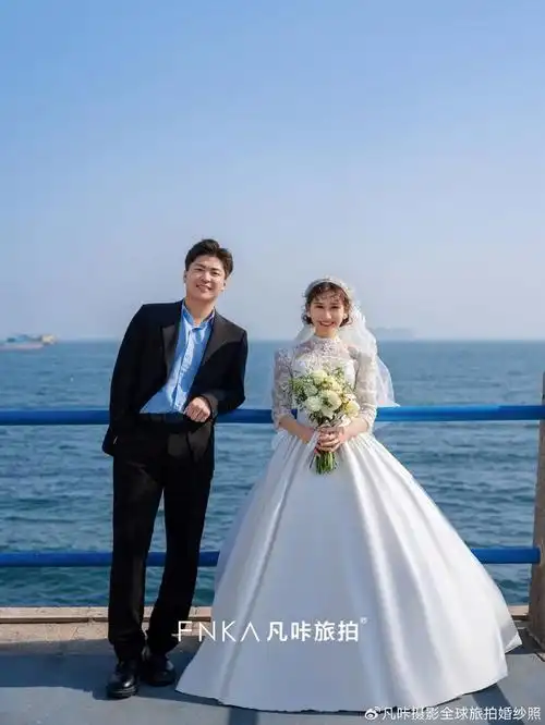 西伯利亚的情书青岛海鸥婚纱照拍到啦