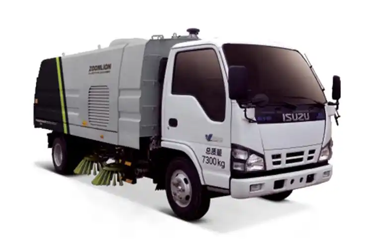 中联重科zlj5073tslql1e5湿式扫路车高清图 - 外观