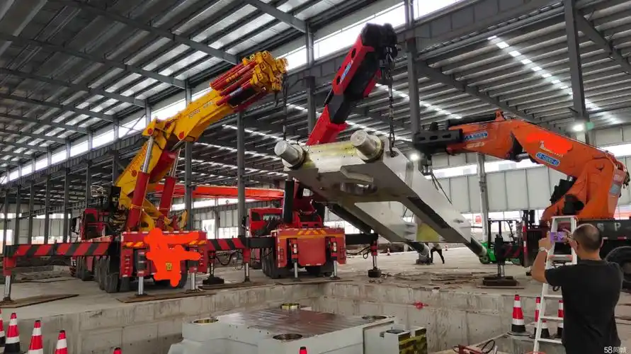 设备搬运,搬迁,卸车,吊装 叉车折臂吊租赁出租