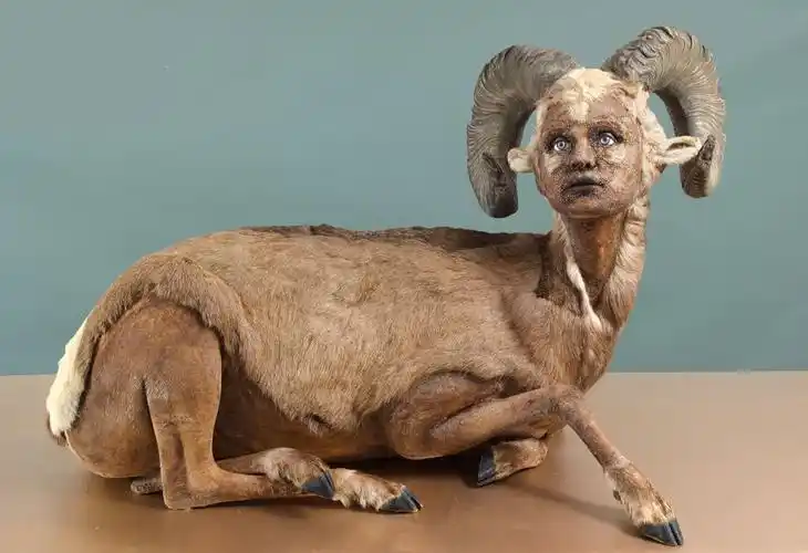 the human-animal hybrid sculptures of kate clark — beautiful