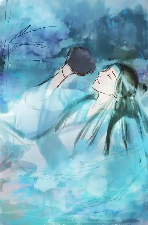 ps板绘教程魔道祖师蓝忘机酒醉