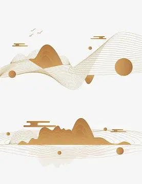 线中国风线条素材_线中国风线条图片元素-觅元素