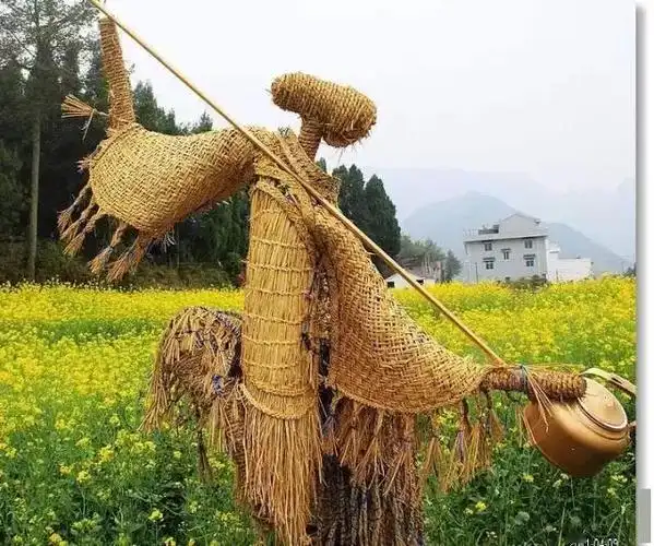 乡村景观小品不拘一格