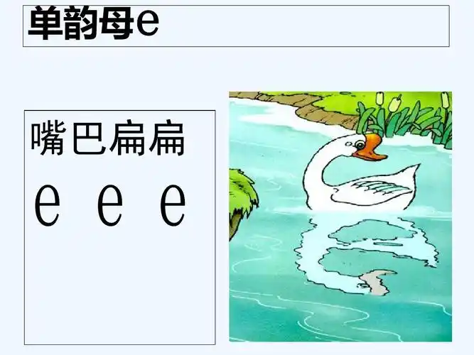 汉语拼音单韵母e ppt