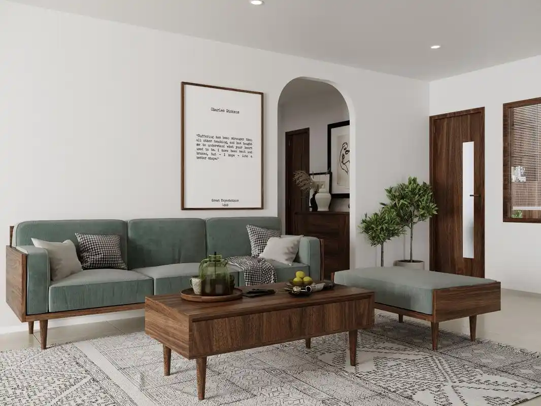 简约现代北欧风格客厅家具搭配