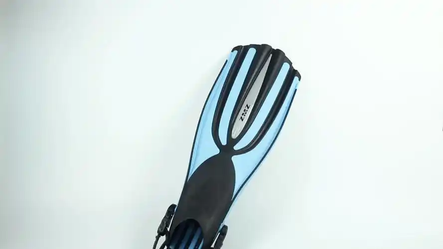 专业商用长波游泳潜水鳍脚口袋自由潜水鱼叉潜水装备成人脚蹼