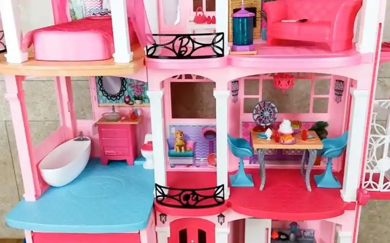 芭比娃娃的梦想豪宅芭比三层小别墅