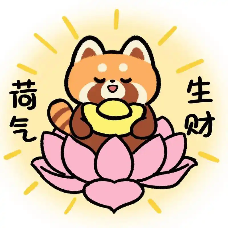 用这个当头像,好运upupup!