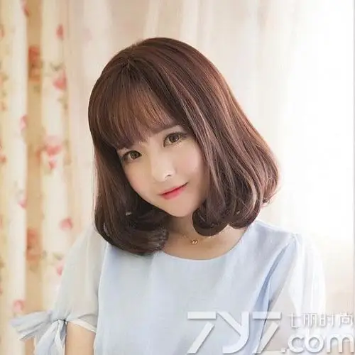 梨花头短发内扣发型 内扣设计更修颜瘦脸