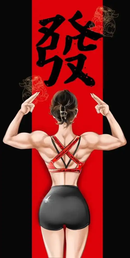 健身之美,从壁纸开始:健身主题手机壁纸