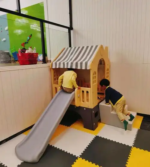 酒店小号城堡多层儿童滑梯家用室内阁楼加粗滑梯