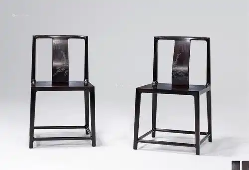 0010 2013年作 "大天地" 大紫檀自在清风对椅