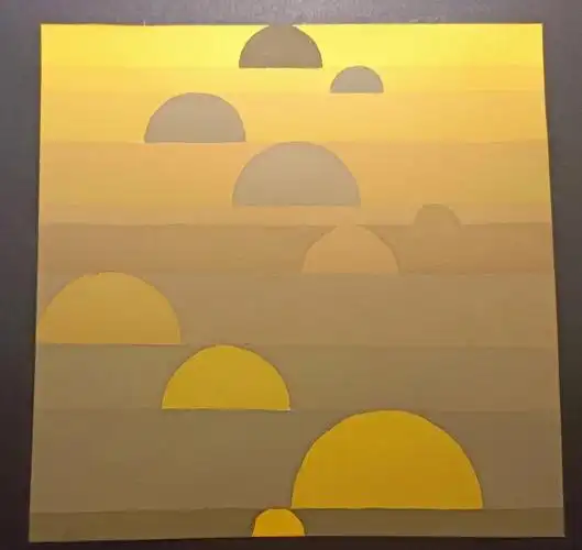 色彩构成纯度渐变