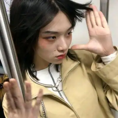 原宿ins女生头像图片