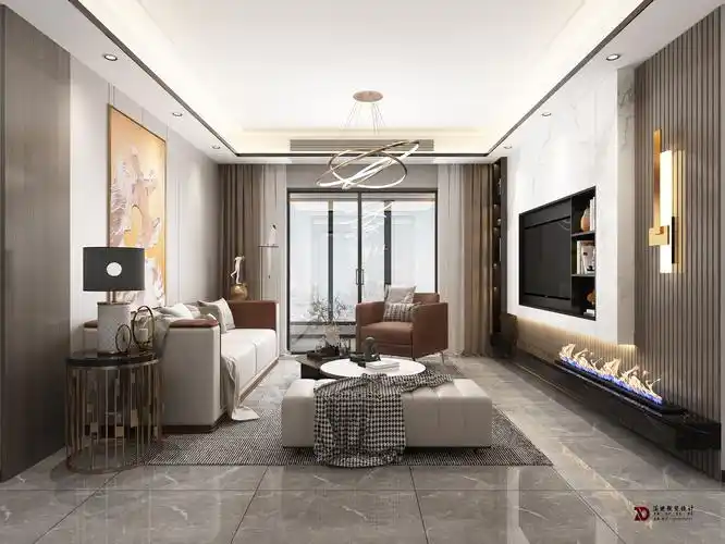 现代轻奢风格-家装_效果图区_室内设计联盟 - powered by discuz!