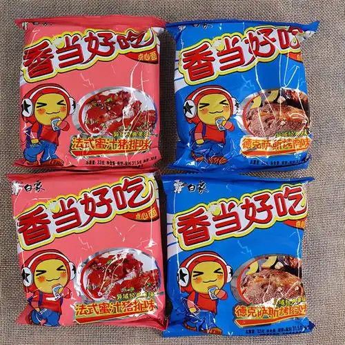 那些伴随着整个童年的干脆面,想起来那是集卡的乐趣,满满回忆!