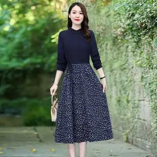 素雅订制品牌棉麻女装旗舰店连衣裙2021秋季新款民族风收腰打底裙