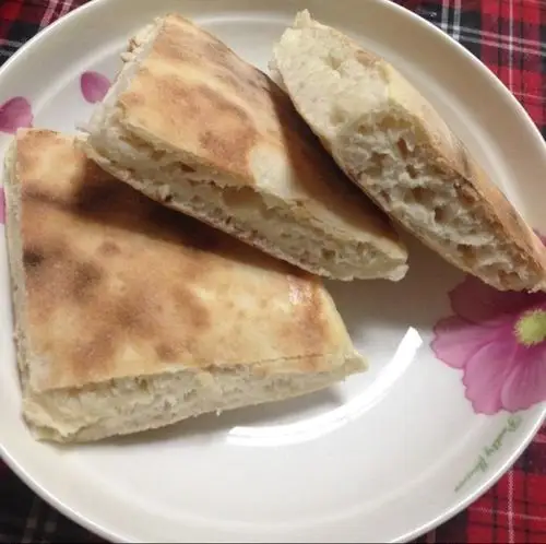 做过 发面烙饼 终于找到这个无油版发面饼