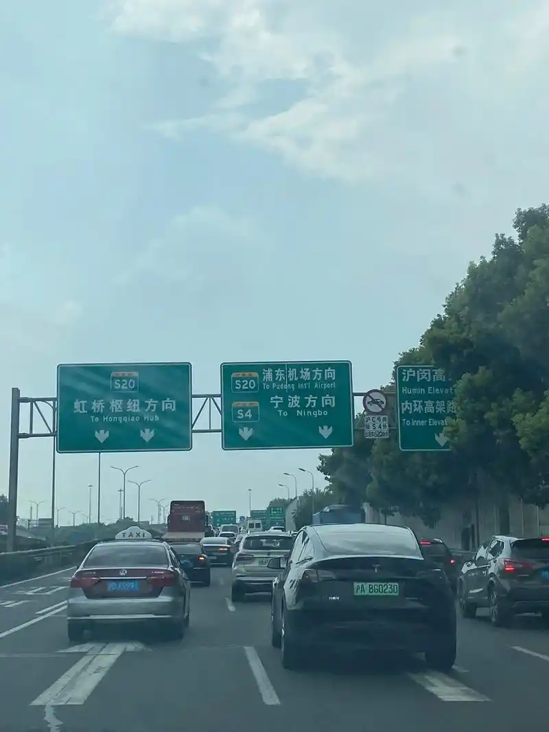 上海的路真尼玛堵#沿途风景随拍 #在路上 #高速实拍 #堵车 - 抖音