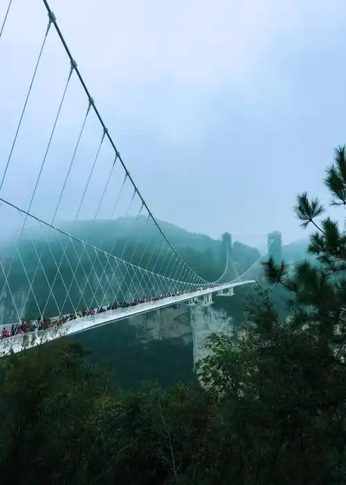 张家界大峡谷玻璃桥