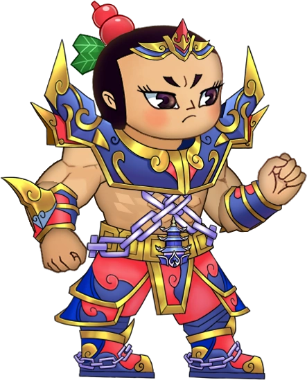 鸿极葫芦娃网页游戏萌七娃原画