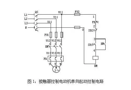 配电柜直接启动控制线路安装