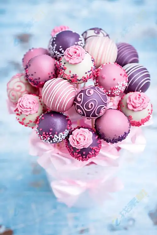 美丽糖果花束高清图片下载