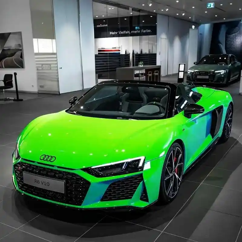 "斩不斩女不知道 但一定斩男" #奥迪r8 #敞篷 #超跑 - 抖音