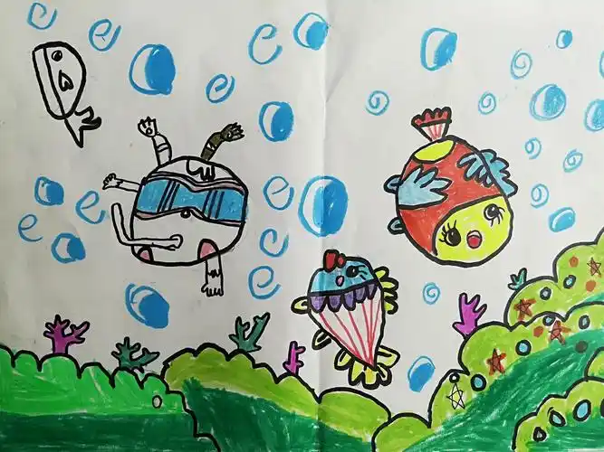 淄博书画学校儿童画班最新作品集