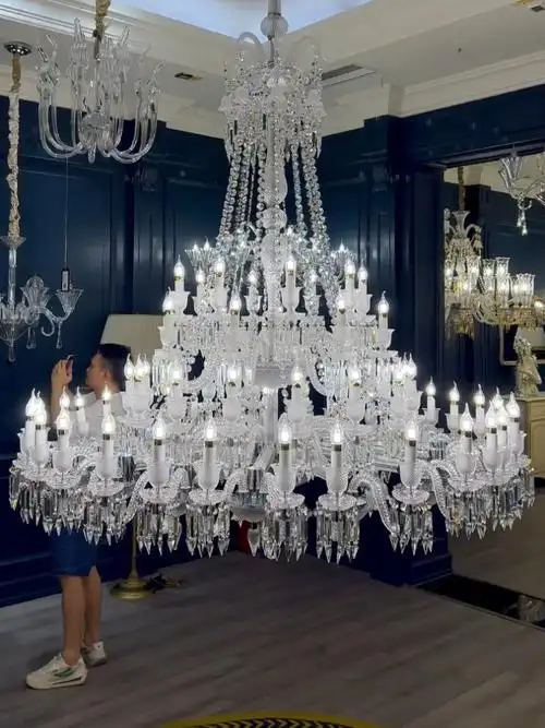 巴卡拉水晶灯的质感真不是一般水晶灯能比的