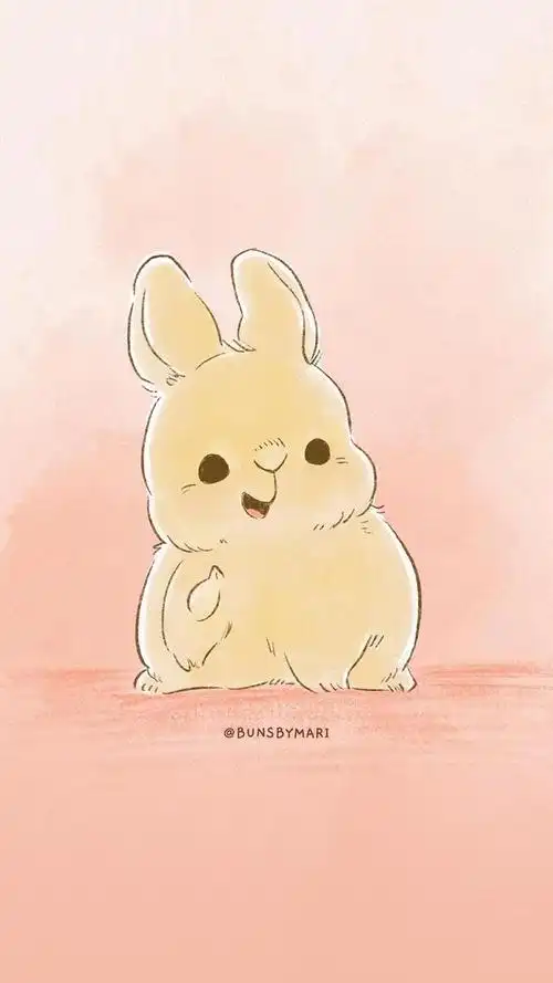 「壁纸」软萌可爱的小兔子,快来吸一口