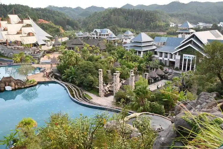 10.26同学朋友福建三明沙县清流天芳悦潭温泉度假村五日度假游第一篇