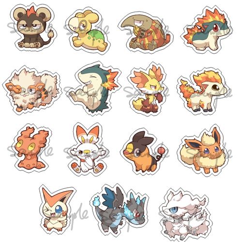 动漫游戏周边口袋妖怪精灵宝可梦火系喷火龙透明亚克力挂件 现货