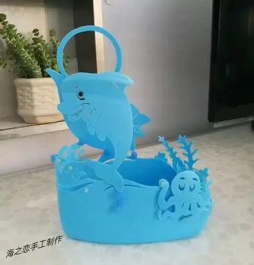 百度贴吧图片作者:达人海之恋网友"达人海之恋"的洗衣液桶花盆鸳鸯