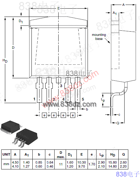 to-263-5l package 封装