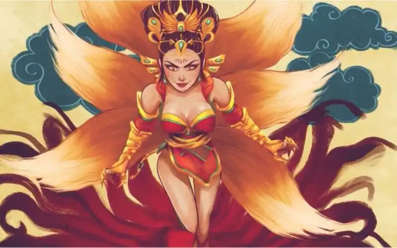 【smite|神之浩劫】神明传说-九尾妖狐 妲己_哔哩哔哩_bilibili